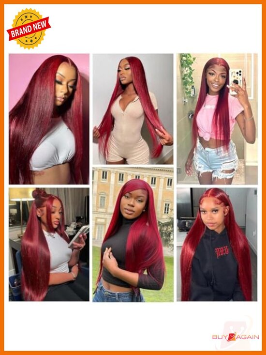 13x6 Straight Lace Front Wig Human Hair 200% Density Pre Plucked Glueless